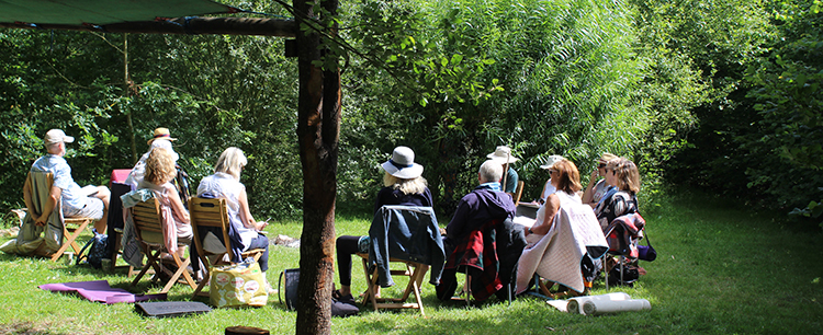enjoy a day of constructive relaxation with Wassledine at Bottoms' Corner Wood
