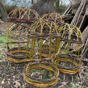 Small willow cloches.