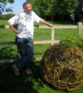 40 inch diameter willow ball    