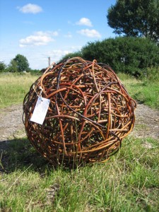 18 inch diameter willow ball     