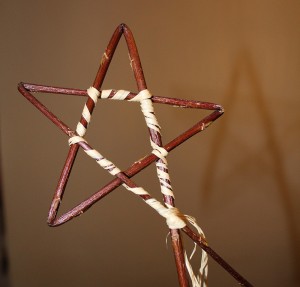 simple willow star